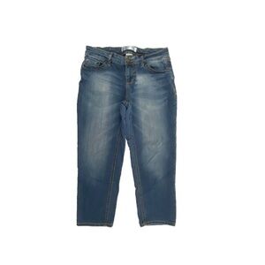 No Boundaries Cropped Women's size 9 Medium Wash Blue Denim jeans